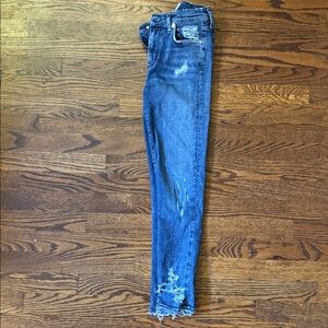 Agolde Premium Dark Blue Denim